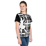 HIGHLAND DANCER TEE YOUTH CREW NECK T-SHIRT #26