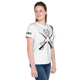 Leap with Swords youth crew neck T-shirt #2B - FREE p&p Worldwide