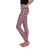 Nisbet Rose Tartan Youth Leggings  - Free P&P worldwide