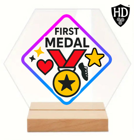 1st Medal Award - Free p&p UK