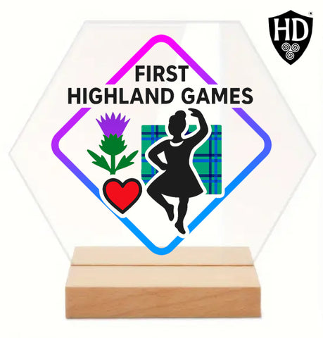 1st Highland Games Award - Free p&p UK