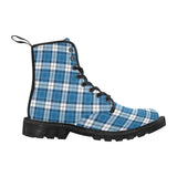 Strathclyde Tartan Leather Boots - Free p&p Worldwide