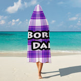 Kids Cosy Tartan Hooded Blanket (40" x 50") - Free p&p Worldwide