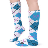 Highland Dancer Knee Practice Length Kids Socks