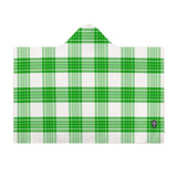 Kids Cosy Tartan Hooded Blanket (40" x 50") - Free p&p Worldwide
