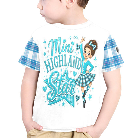 Highland Dancer Kids T-Shirt - Free p&p Worldwide