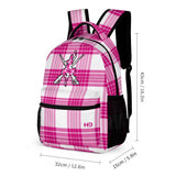Arran Mist Tartan and dancer - Highland Dancer Kids Tartan Backpack, Lunch Bag & Pencil Case - Free p&p Worldwide