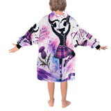 Highland Dancer Blanket Hoodie for Kids - FREE p&p Worldwide