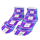 ✨'Gigha Sky' Tartan Kids Socks (1 Pairs)✨Free p&p UK
