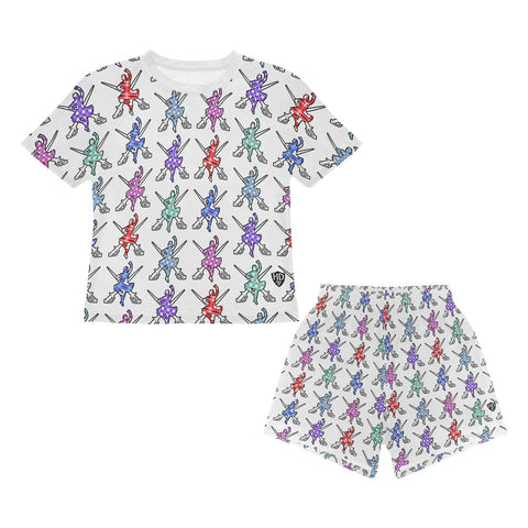 Highland Dancer Tartan Little Girls' Short Pyjama Set - Free p&p Worldwide
