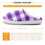 Tartan Slippers Kids - Free P&P Worldwide