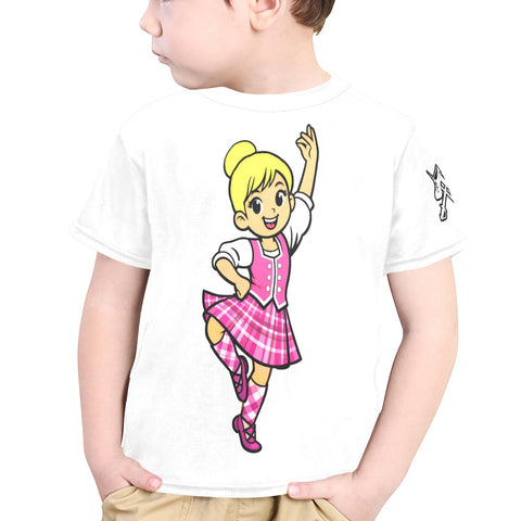 Highland Dancer Kids T-Shirt - Free p&p Worldwide