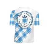 Isle of Bute Tartan Festival Youth Blue Tees - Free p&p