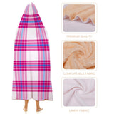Kids Cosy Tartan Hooded Blanket (40" x 50") - Free p&p Worldwide