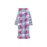 Highland Dancer Kids Blanket Robe with Sleeves - Free P&P Worldwide
