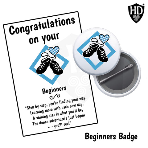 🎉Beginners Badge - Collectable - FREE p&p UK