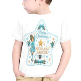 Kids Christmas T-shirt - FREE p&p Worldwide