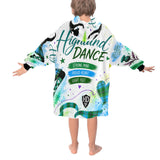 Highland Dancer Blanket Hoodie for Kids - FREE p&p Worldwide