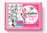 The Highland Dancer Colour & Activity Box - with Felt Pens