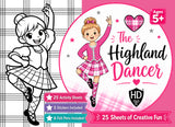 The Highland Dancer Colour & Activity Box - with Felt Pens