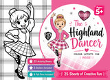 The Highland Dancer Colour & Activity Box - with Felt Pens