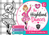 The Highland Dancer Colour & Activity Box - with Pencils