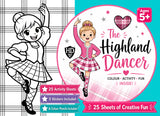 The Highland Dancer Colour & Activity Box - with Pencils