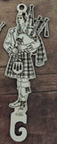 The Highland Piper Boy  – Santa Stocking Hanger