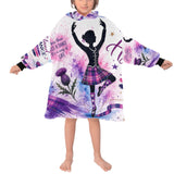 Highland Dancer Blanket Hoodie for Kids - FREE p&p Worldwide