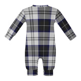 Tartan Baby romper - FREE p&p Worldwide