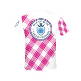 Bute Tartan Festival Women's Pink T - Free p&p