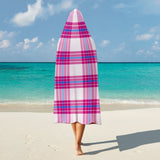 Kids Cosy Tartan Hooded Blanket (40" x 50") - Free p&p Worldwide
