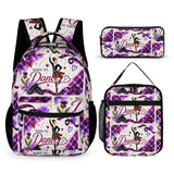 Highland Dancer Kids Backpack, Lunch Bag & Pencil Case - Free p&p Worldwide