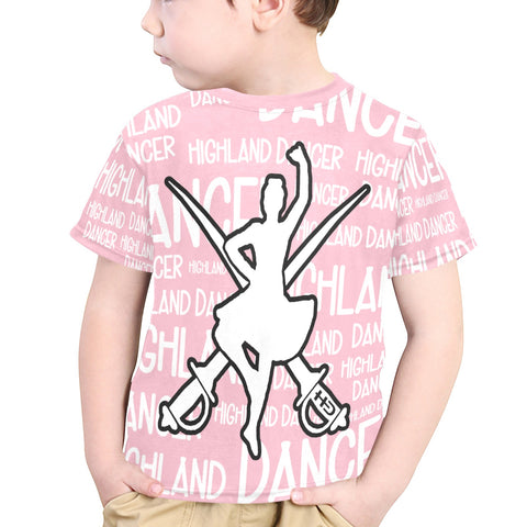 Highland Dancer Kids T-Shirt - Free p&p Worldwide