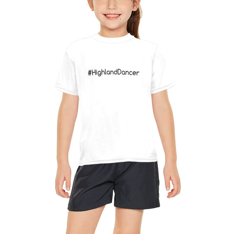 #HighlandDancer Youth Crew Neck T-Shirt - FREE p&p Worldwide