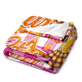 Highland Dancer Blanket - Free p&p Worldwide