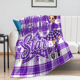 Highland Dancer Blanket - Free p&p Worldwide