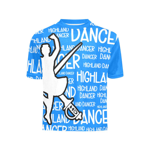 Highland Dancer Youth Crew Neck T-Shirt - FREE p&p Worldwide