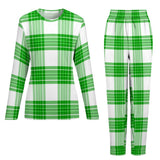 Tartan Soft Women's Pajama Set - FREE P&P Worldwide