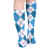 Highland Dancer Knee Practice Length Kids Socks