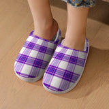 Tartan Slippers Kids - Free P&P Worldwide