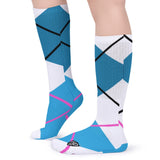 Highland Dancer Knee Practice Length Kids Socks