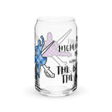 Highland Dancer Mum Can-shaped glass