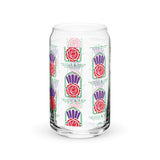 THISTLE & ROSE Can-shaped glass