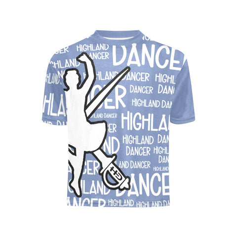 Highland Dancer Youth Crew Neck T-Shirt - FREE p&p Worldwide