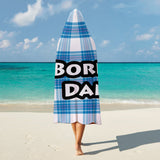 Kids Cosy Tartan Hooded Blanket (40" x 50") - Free p&p Worldwide