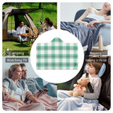 Kids Cosy Tartan Hooded Blanket (40" x 50") - Free p&p Worldwide
