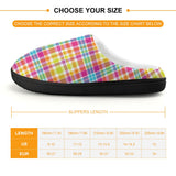 Tartan Slippers Kids - Free P&P Worldwide