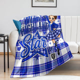 Highland Dancer Blanket - Free p&p Worldwide
