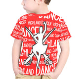 Highland Dancer Kids T-Shirt - Free p&p Worldwide